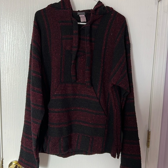 Men’s Earthbound Trading Molina Baja Hooded Pullover  Size Large - Picture 1 of 3